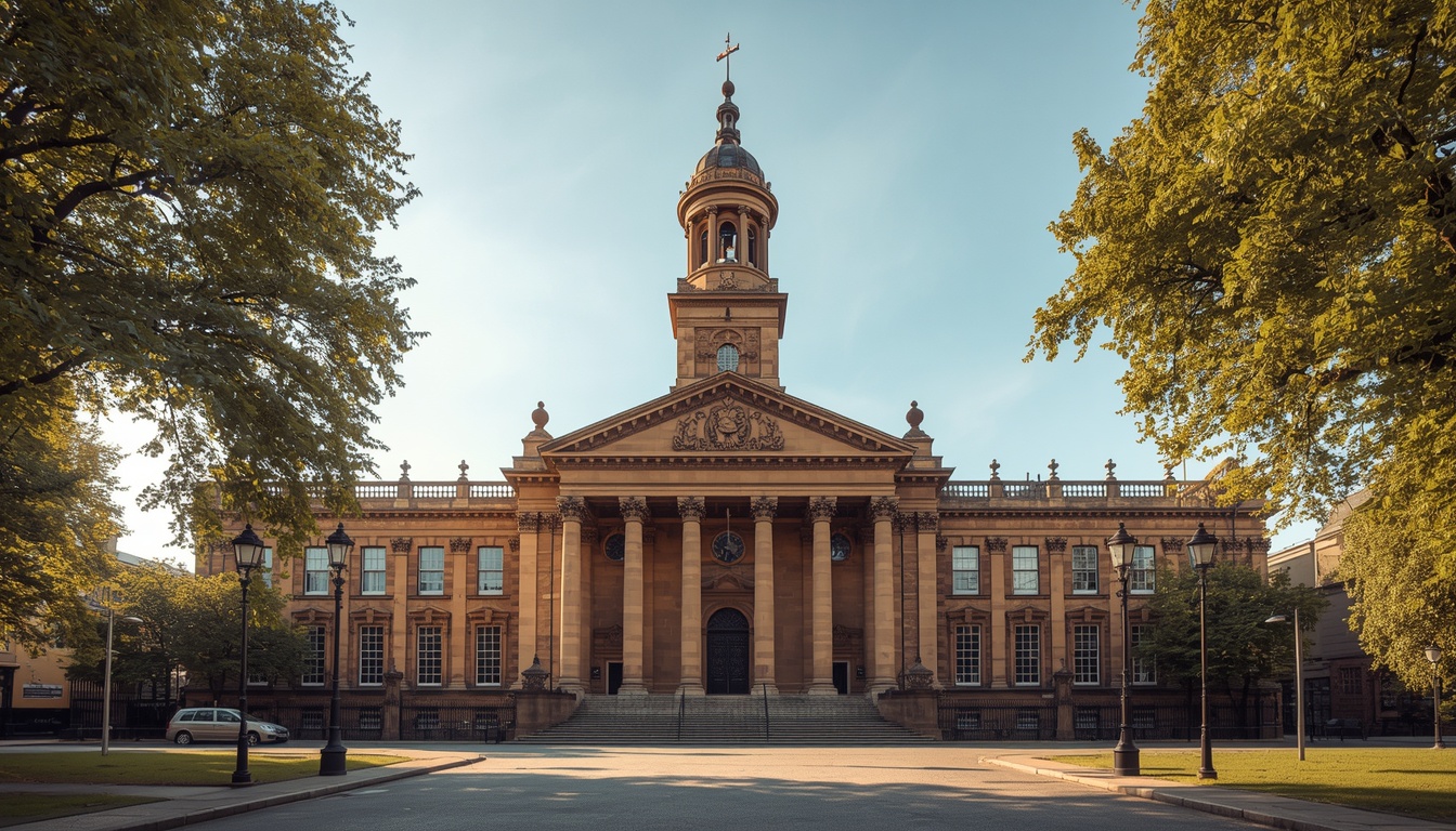 Eccles Town Hall, a landmark civic building in Salford — Drylining services in Eccles, M30 postcodes